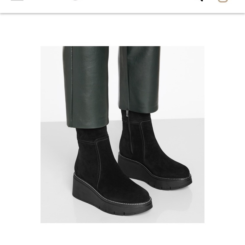 Waterproof Suede Boots, super comfy and great for rain season.